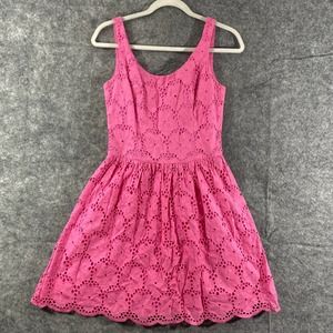 Lilly Pulitzer Pink Lace Mini Dress